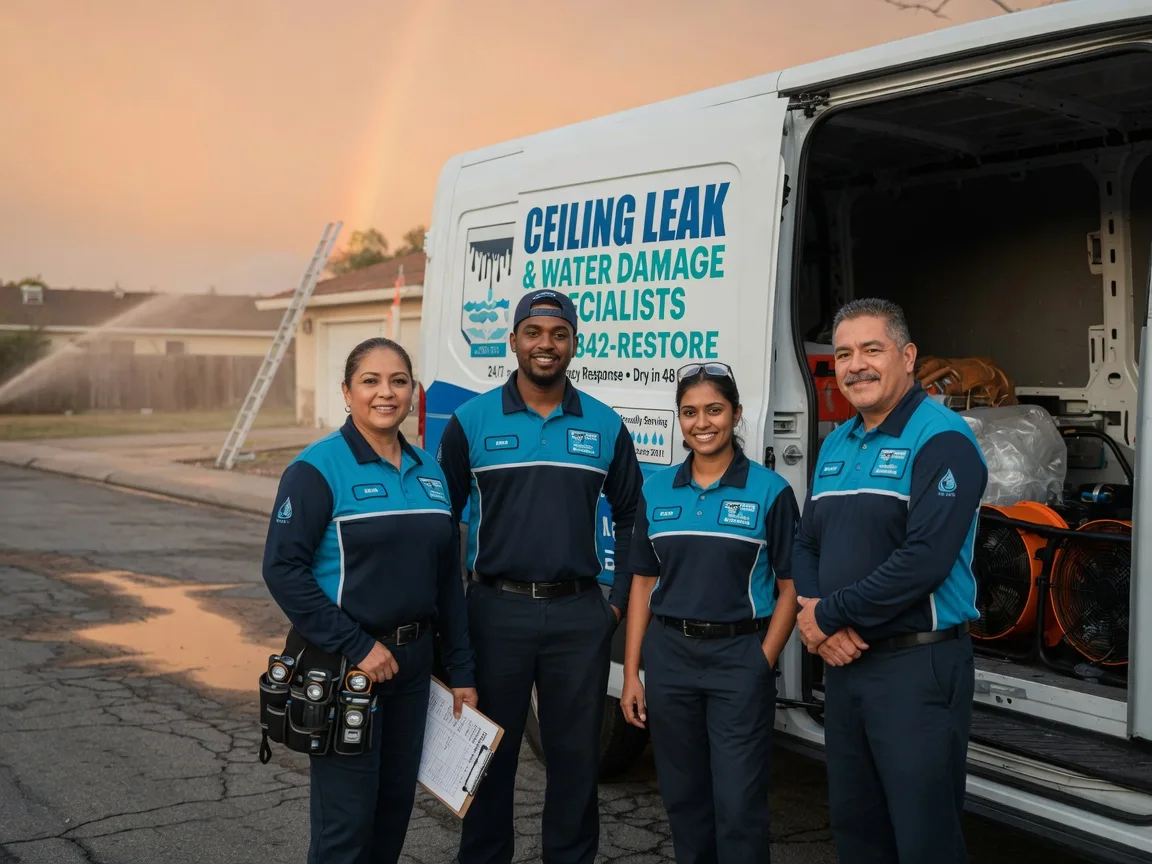 Ceiling Leak Cleanup company in Veguita, NM